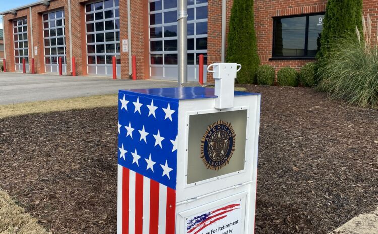  U.S. Flag Retirement Box 